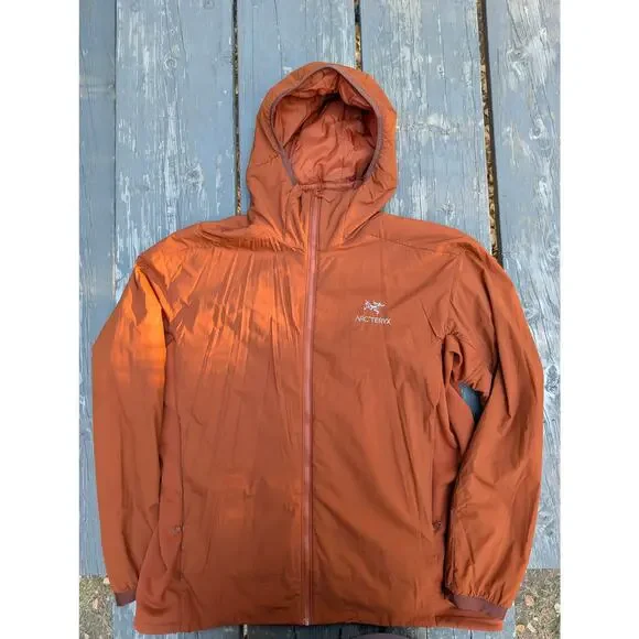 Arc'teryx Atom LT Hoody Men's XXL Burnt Orange Insulated Jacket Coreloft 24108 - Picture 2 of 8